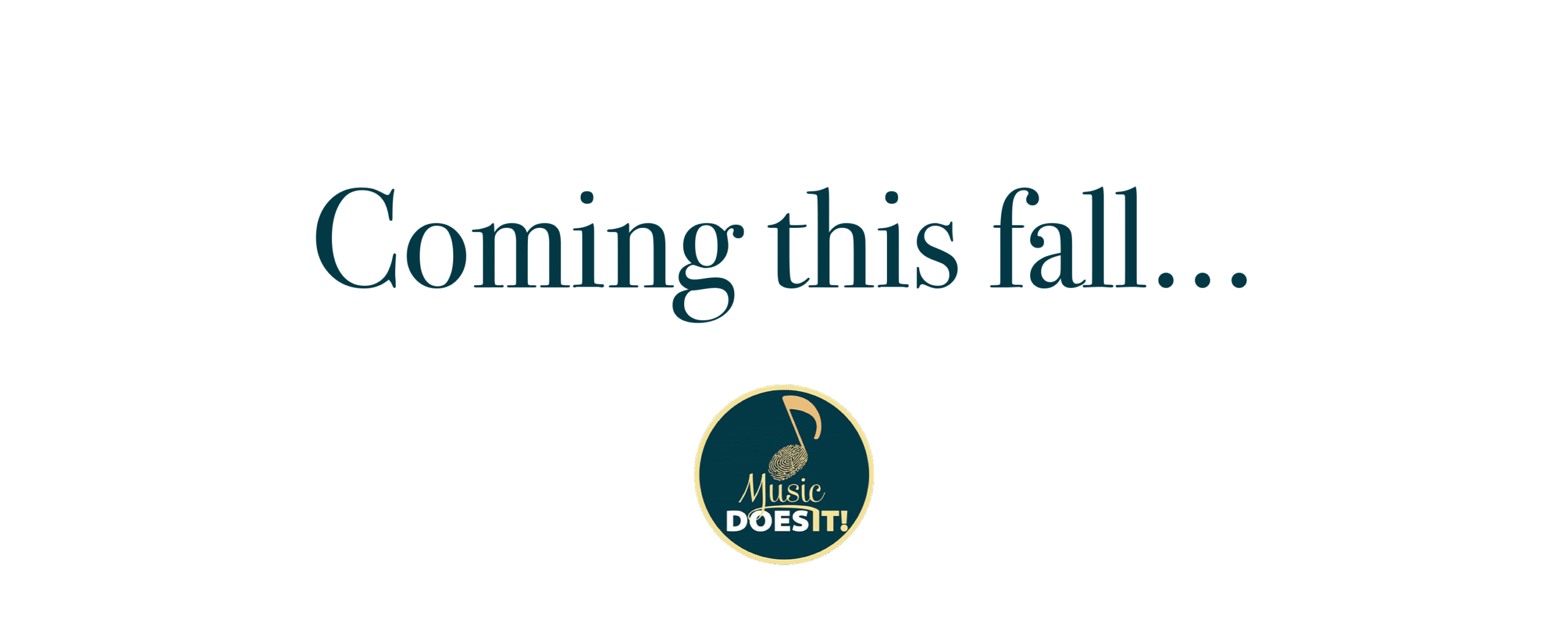 coming this fall